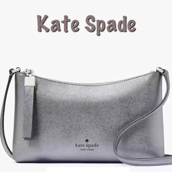 Kate Spade Sadie metallic crossbody - Picture 1 of 6